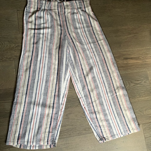 LOFT linen blend smocked waist pants - Picture 4 of 6
